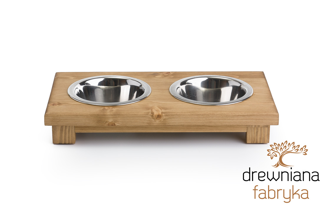 Miski dla kota i psa – 0,22 L 3 Stojak na dwie miski dla psa i kota