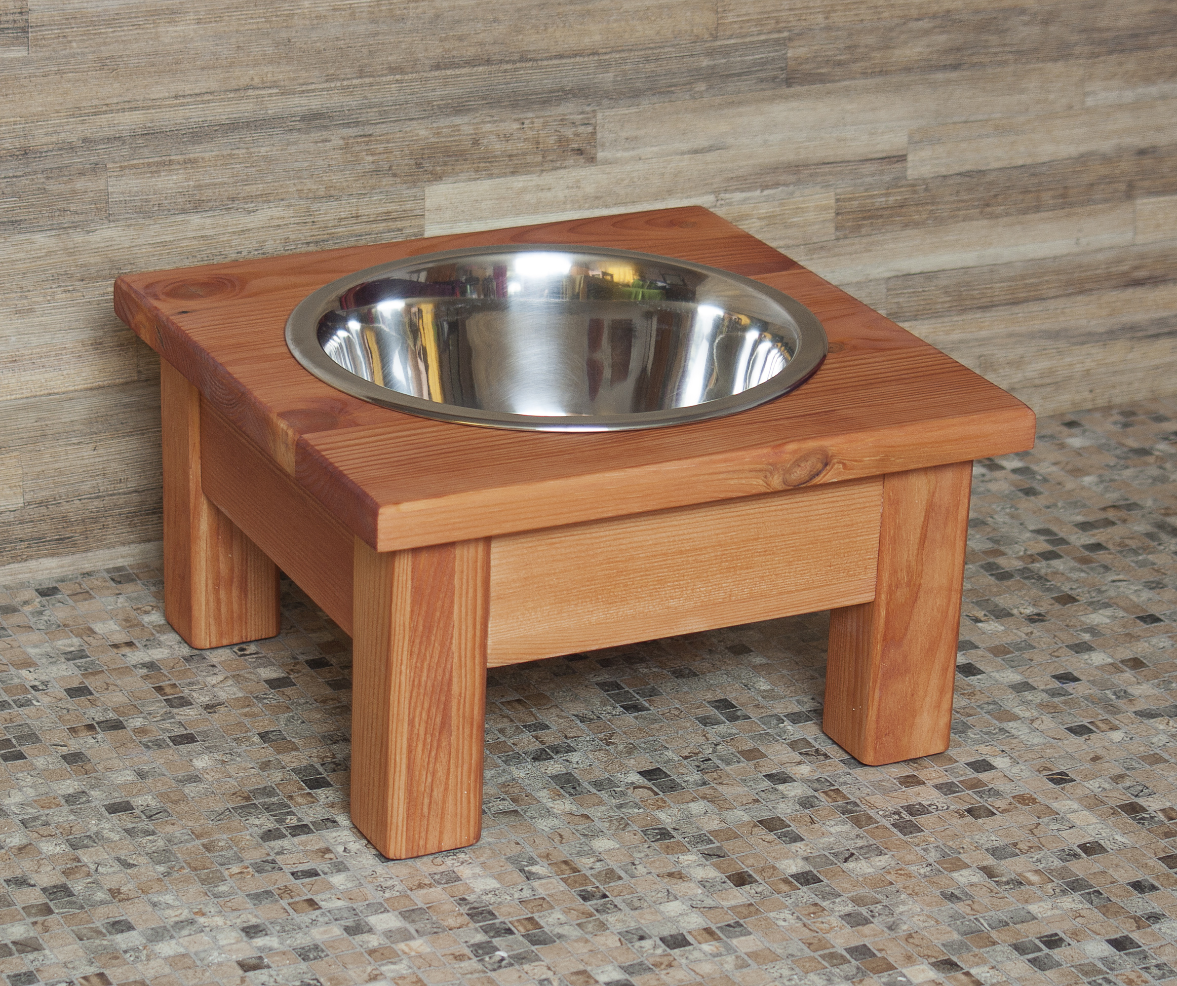 Miska na stojaku dla dużego psa 1,8 L 12 Stojak dla psa z jedną miską L