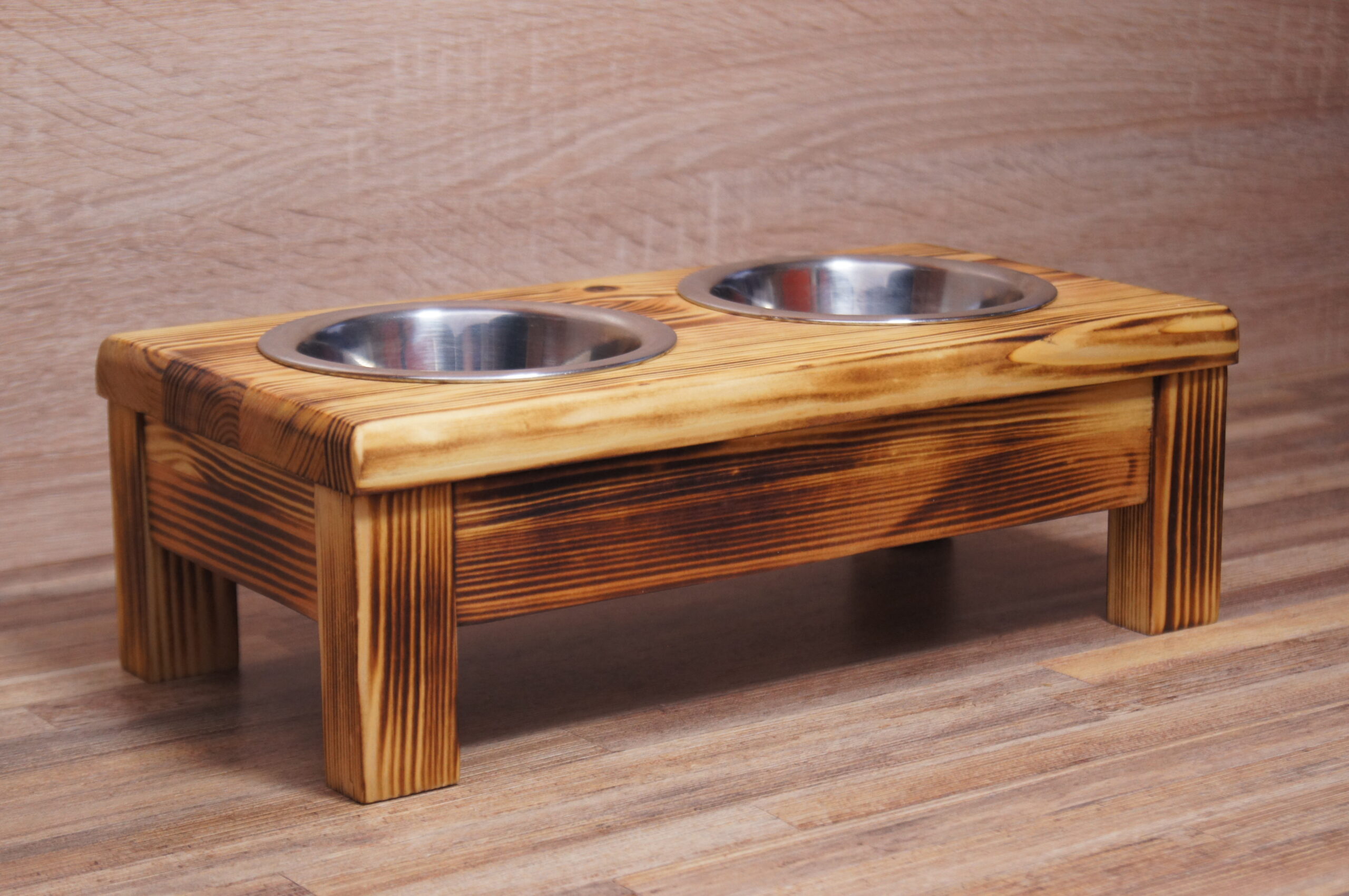 Miski dla kota i psa – 0,22 L 11 Stojak na dwie miski dla psa i kota XS