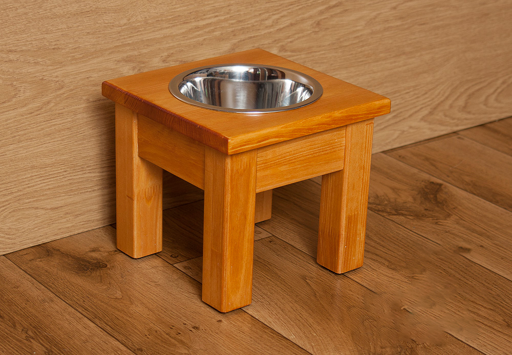 Stojak dla psa z jedną miską M (0,9 L) – personalizowany i praktyczny! 8 Stojak z jedną miską dla psa M