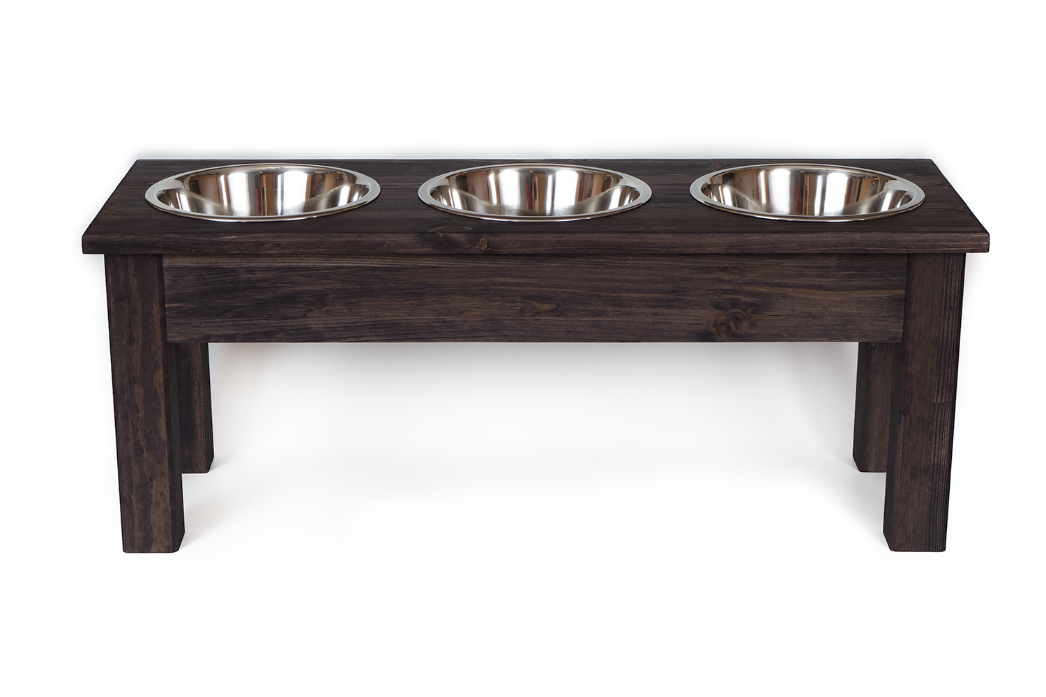 Stojak na 3 miski dla dużego psa L 1,8 L 4 Stojak na 3 miski dla dużego psa