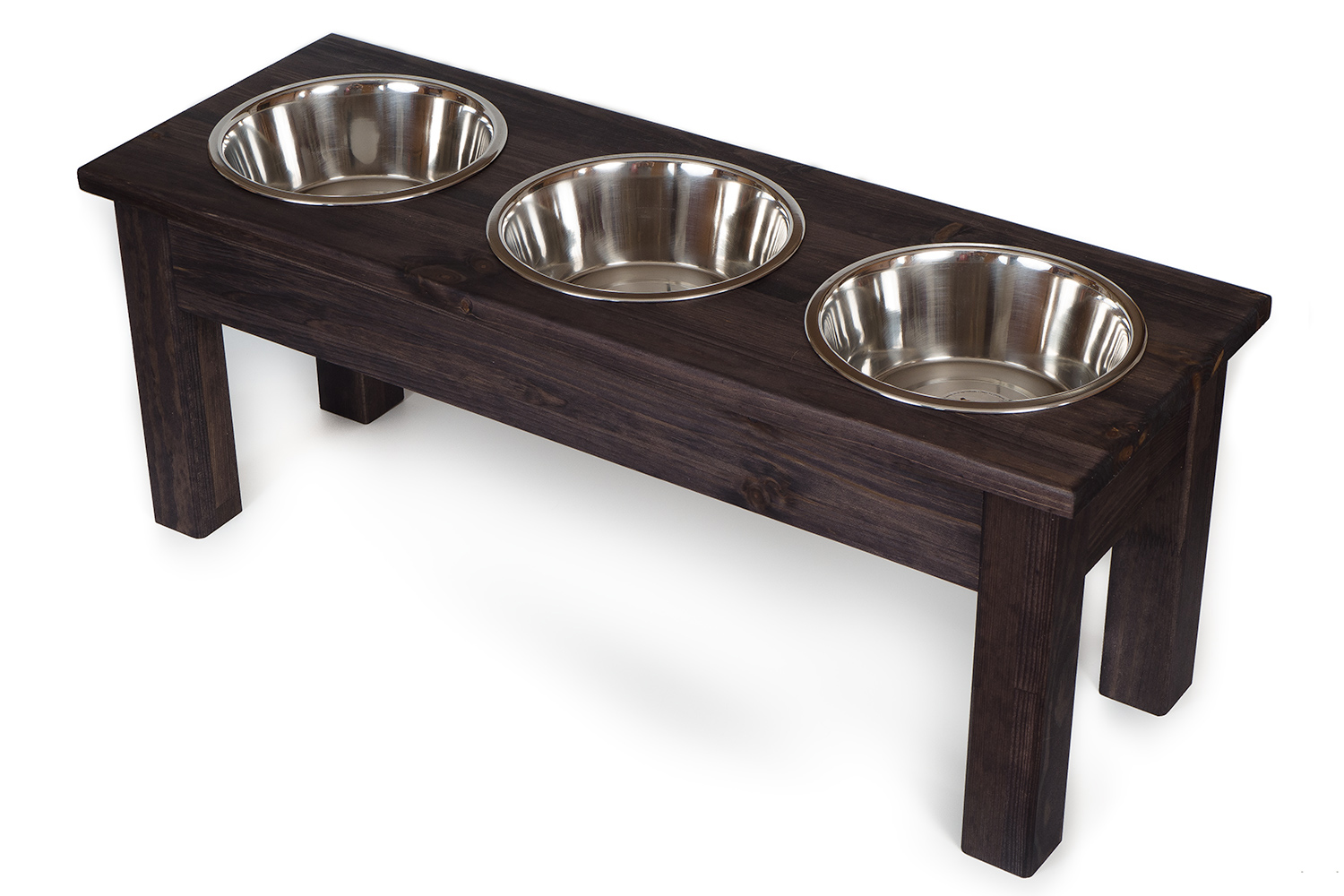 Stojak na 3 miski dla dużego psa L 1,8 L 3 Stojak na 3 miski dla dużego psa