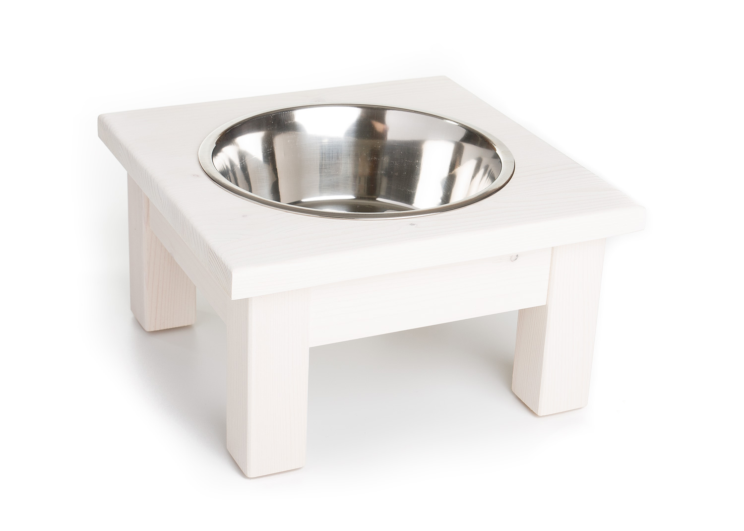 Miska na stojaku dla dużego psa 1,8 L 10 Stojak z jedną miską dla psa M