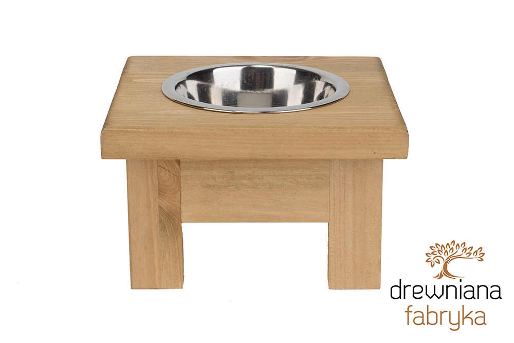 Stojak z jedną miską dla psa i kota XS 0,22 L 2 Stojak z jedną miską dla psa i kota XS