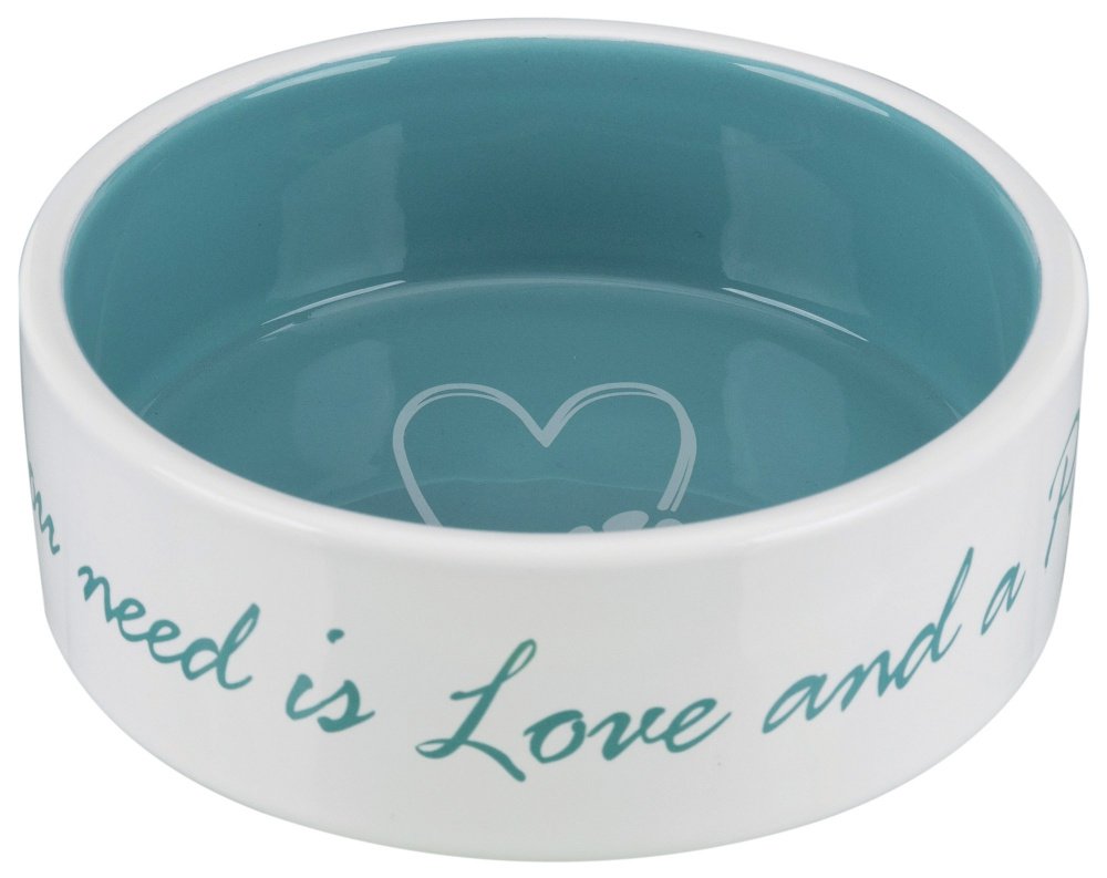 Stojak dwie miski ceramiczne dla psa lub kota - roz. S 0.3 L 10 miska