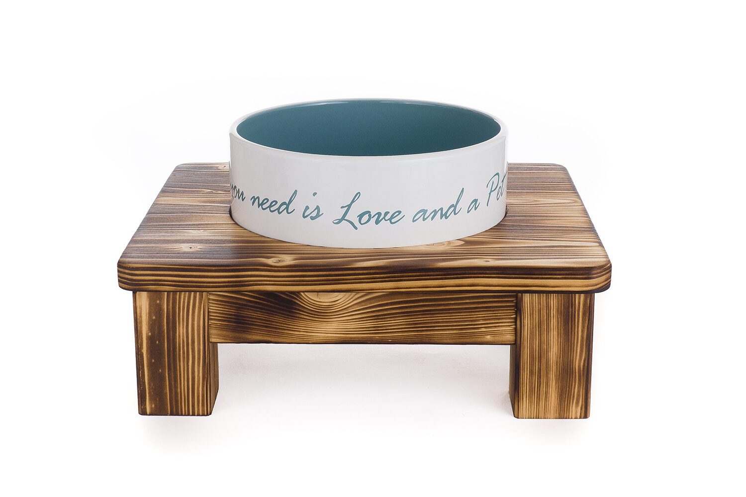 Miska dla psa na stojaku ceramiczna L 1.4 L 3 Ceramiczna miska dla psa na stojaku