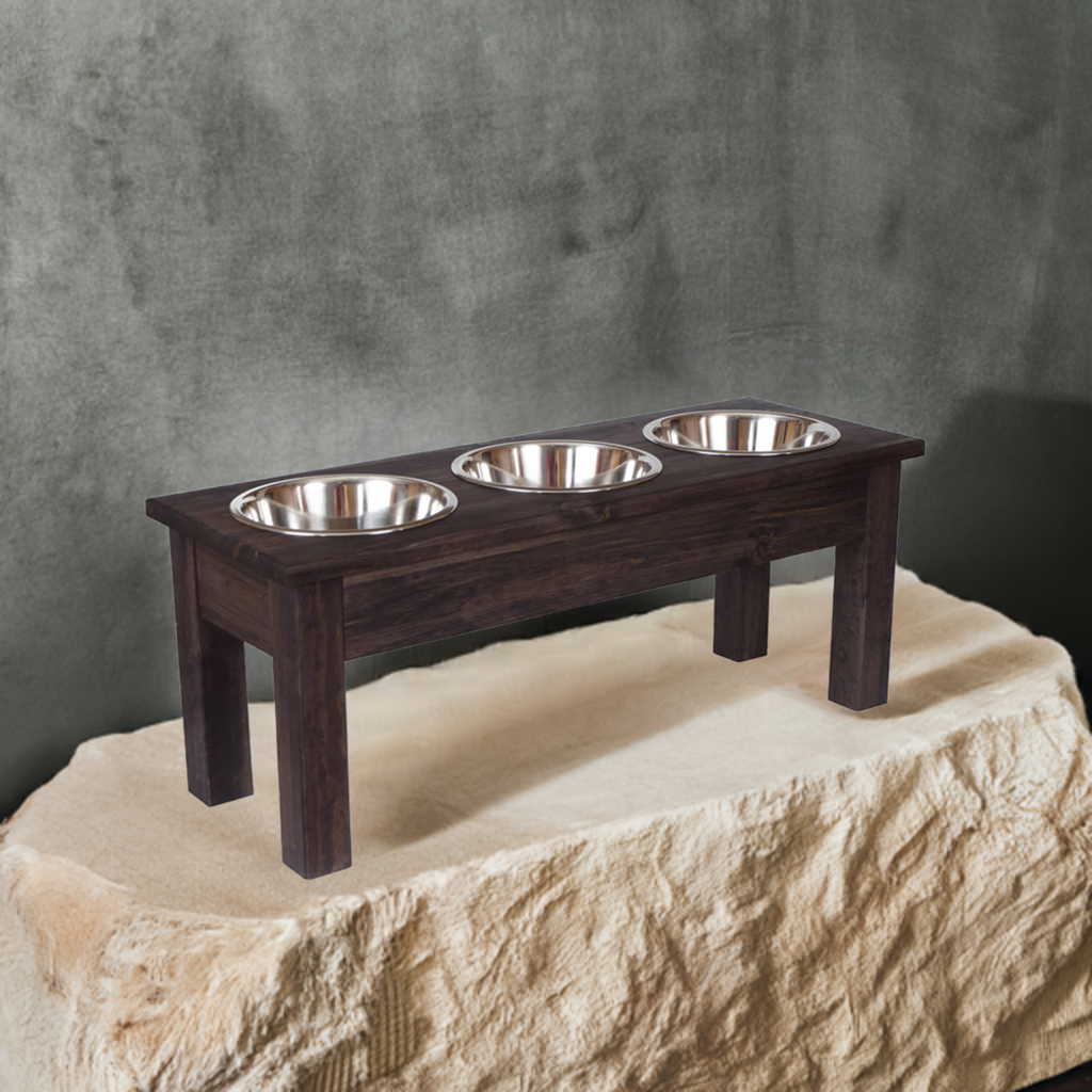 Stojak z miskami dla psa roz.XL 3x2,8 L 1 Stojak z miskami dla psa roz.XL 3x2,8 L